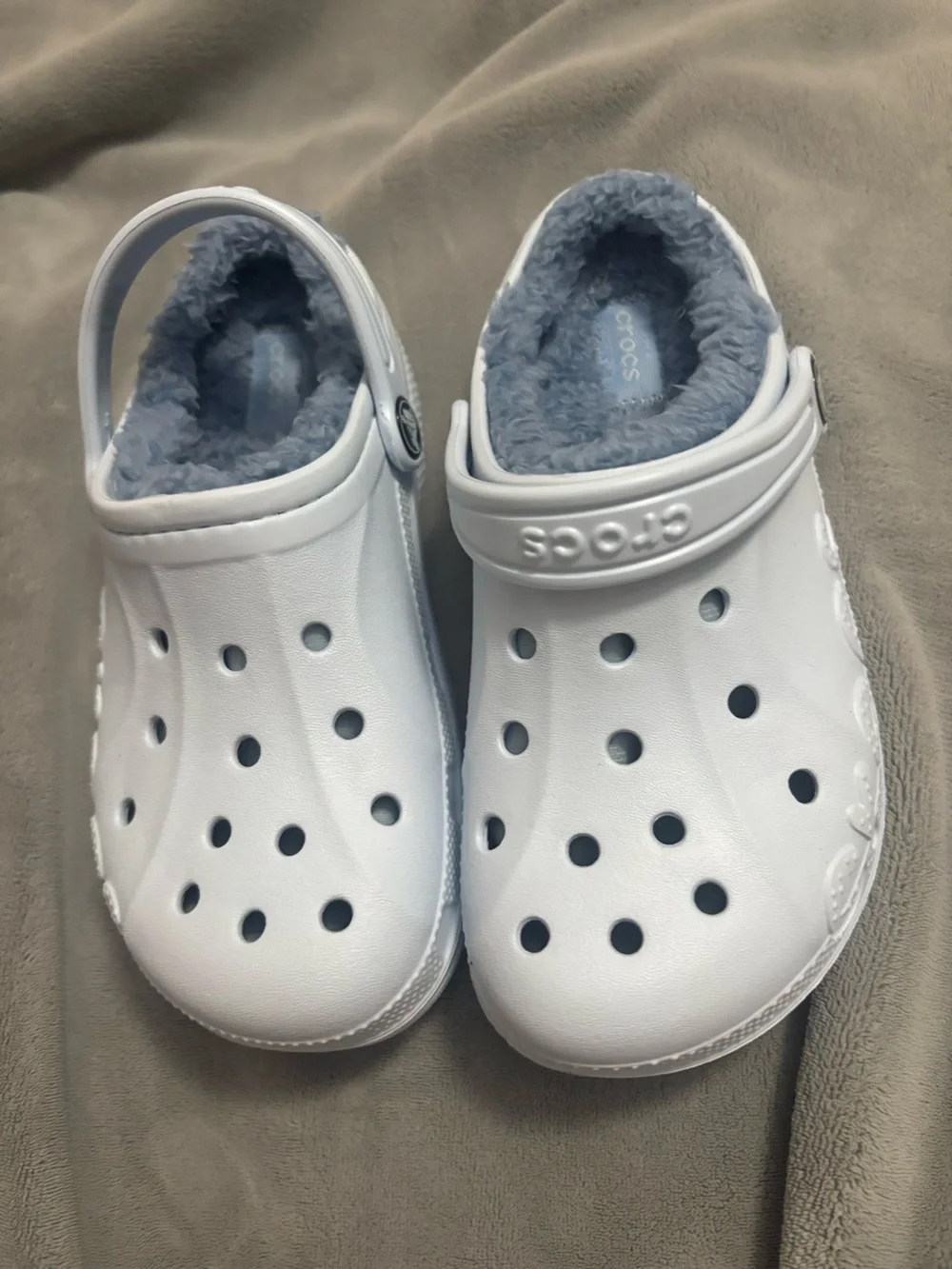 CROCS Kids Classic Lined Clog in blue